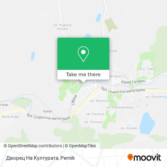 Карта Дворец На Културата