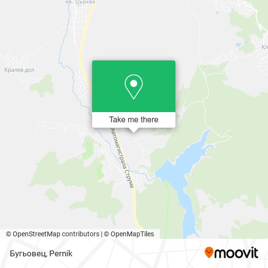 Бугьовец map