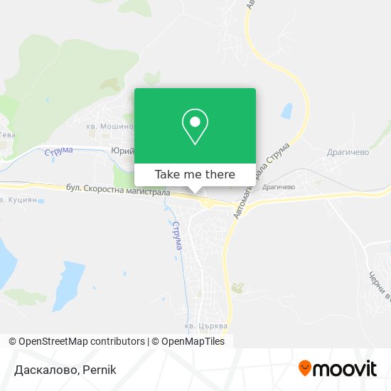 Даскалово map
