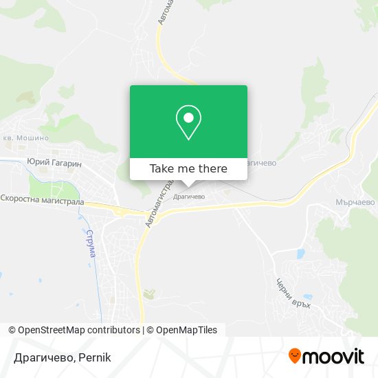 Драгичево map