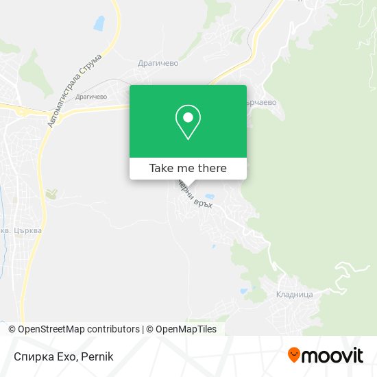 Спирка Ехо map