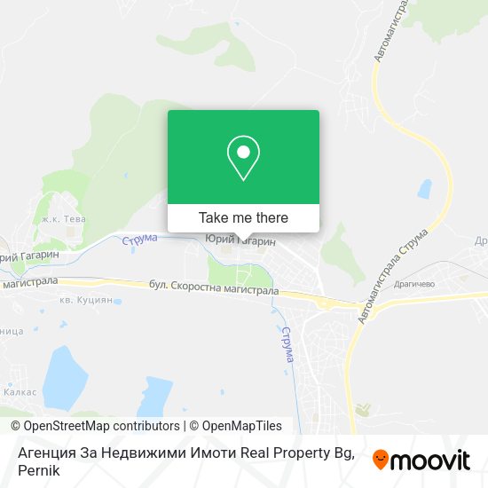 Карта Агенция За Недвижими Имоти Real Property Bg