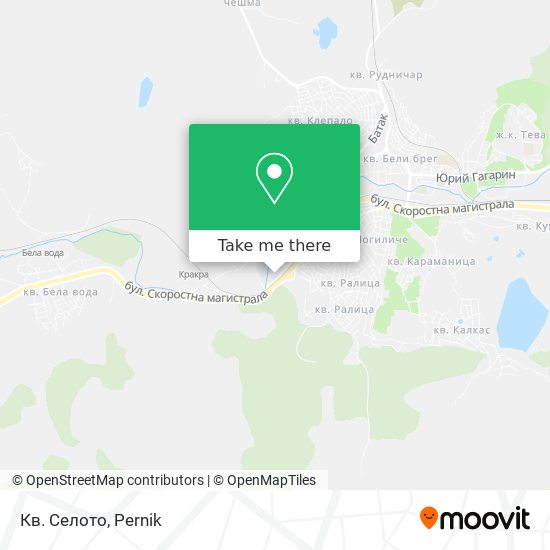 Кв. Селото map
