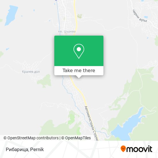 Рибарица map