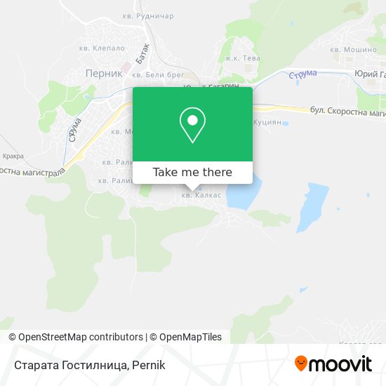 Карта Старата Гостилница