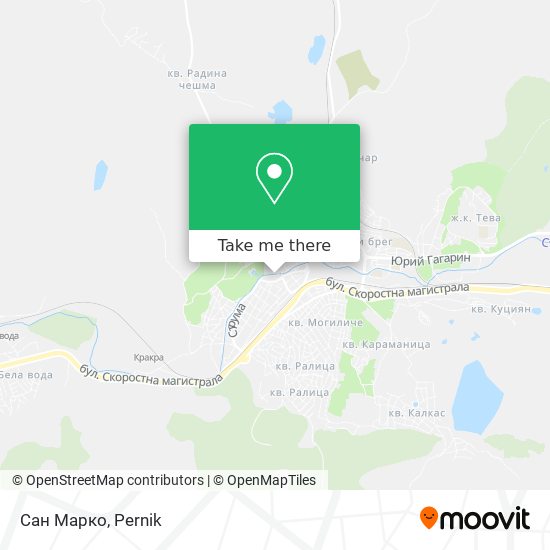 Сан Марко map