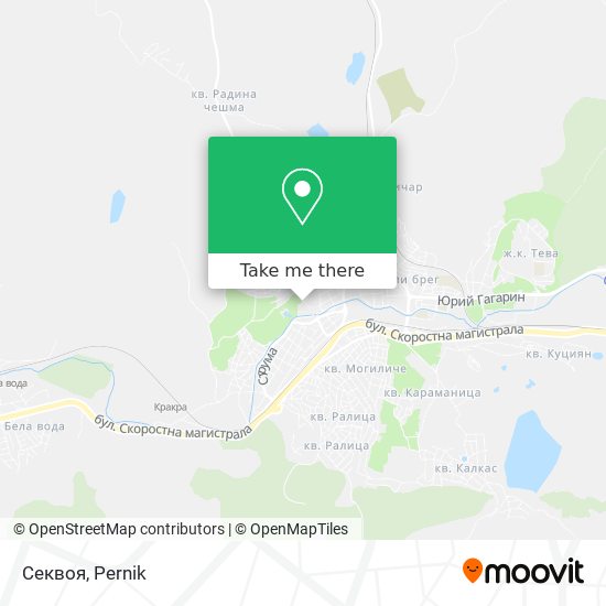 Секвоя map