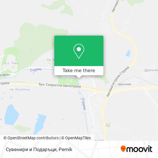 Сувенири и Подаръци map