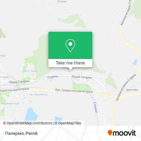 Палермо map
