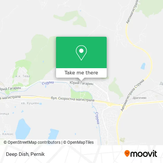 Карта Deep Dish