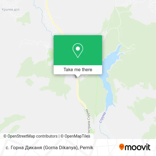 Карта с. Горна Диканя (Gorna Dikanya)