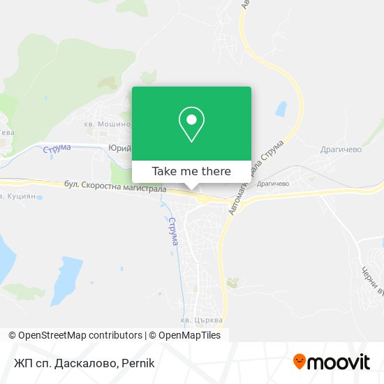ЖП сп. Даскалово map