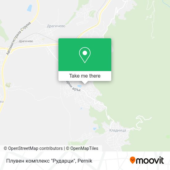 Карта Плувен комплекс "Рударци"