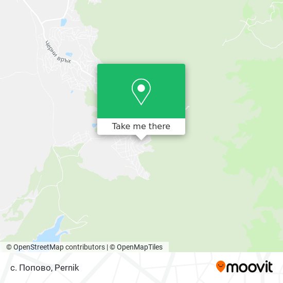 с. Попово map