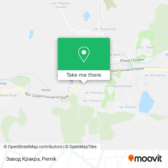 Завод Кракра map