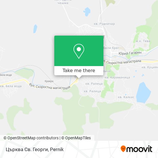Църква Св. Георги map