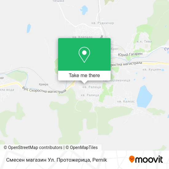 Смесен магазин Ул. Протожерица map