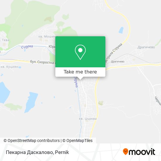 Пекарна Даскалово map