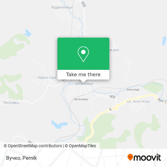 Вучко map
