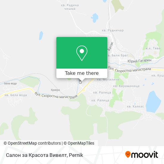 Салон за Красота Вивелт map
