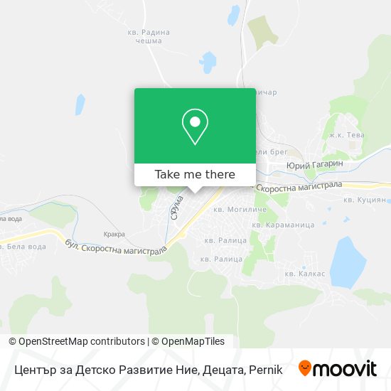 Център за Детско Развитие Ние, Децата map