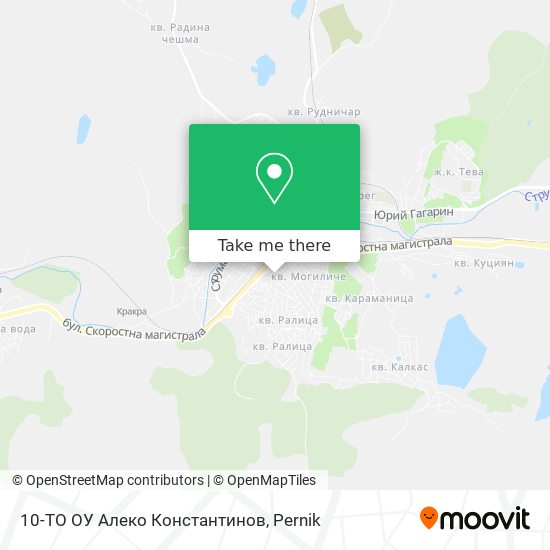 10-ТО ОУ Алеко Константинов map