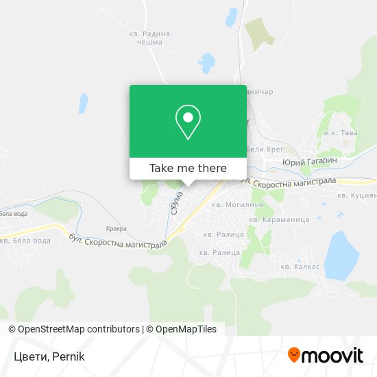 Цвети map