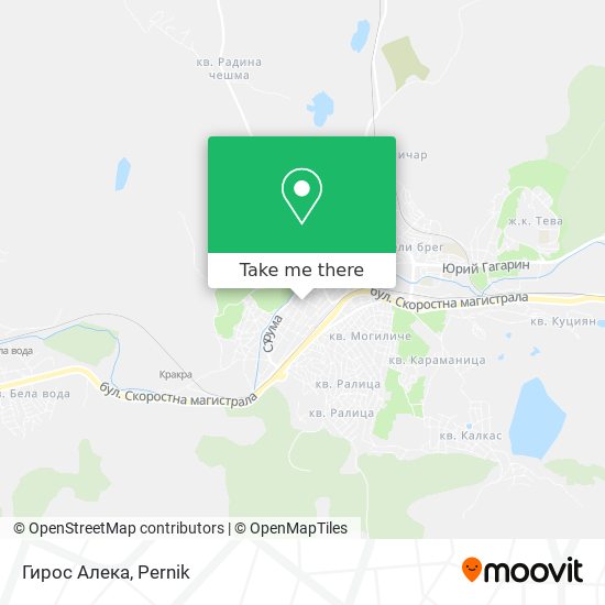Гирос Алека map