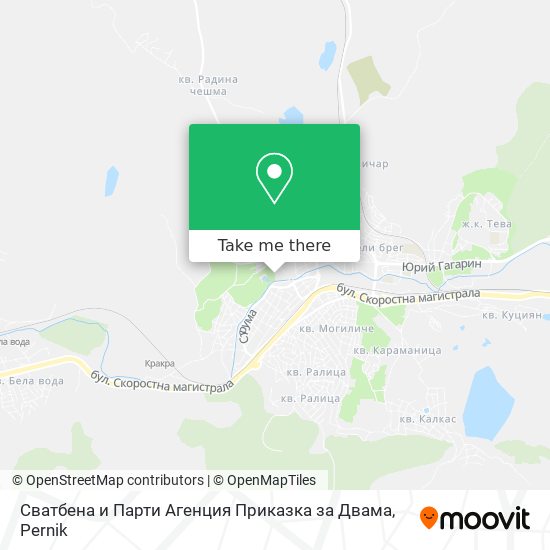 Карта Сватбена и Парти Агенция Приказка за Двама