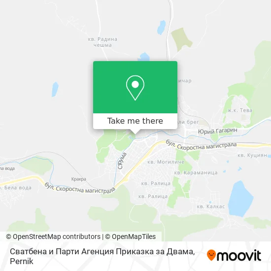 Сватбена и Парти Агенция Приказка за Двама map