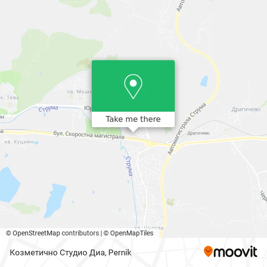Козметично Студио Диа map