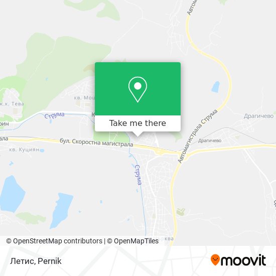 Летис map