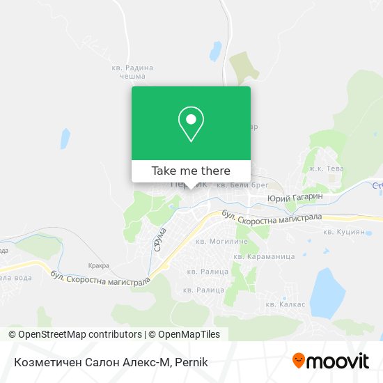 Козметичен Салон Алекс-М map