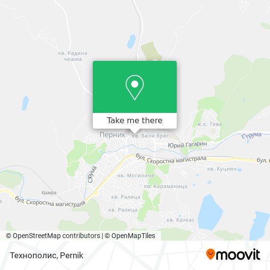 Технополис map