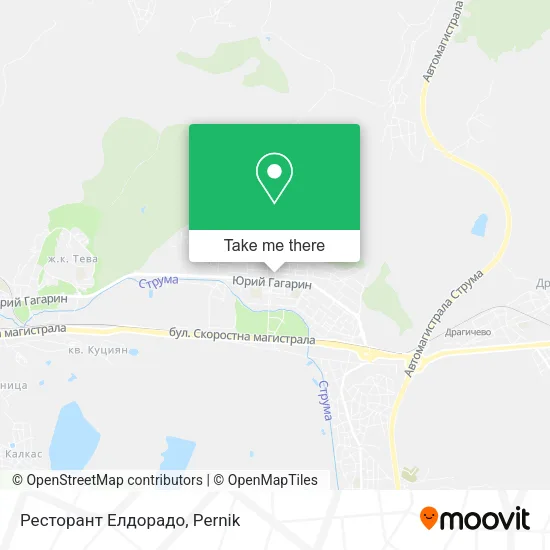 Карта Ресторант Елдорадо