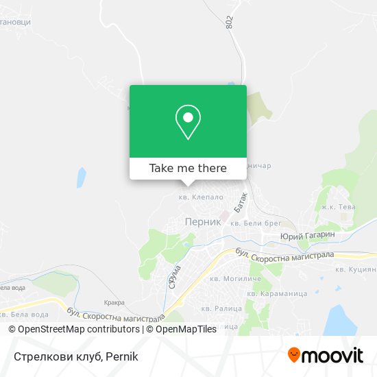 Стрелкови клуб map