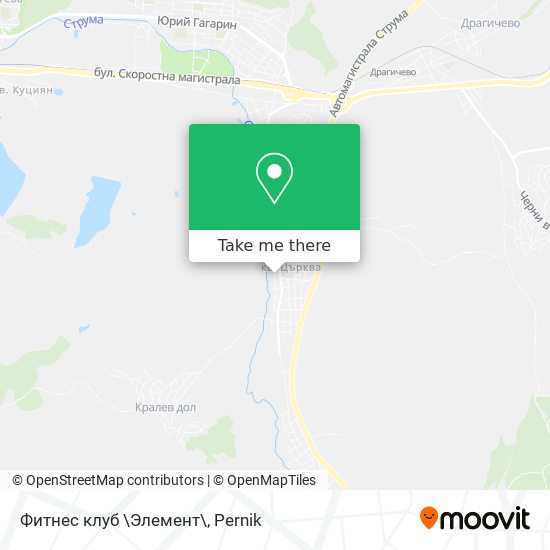 Фитнес клуб \Элемент\ map