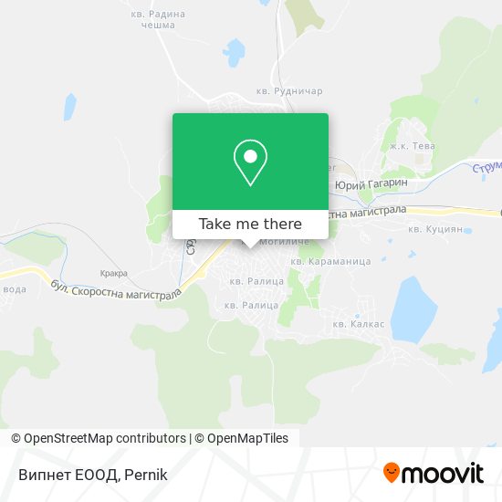 Випнет ЕООД map
