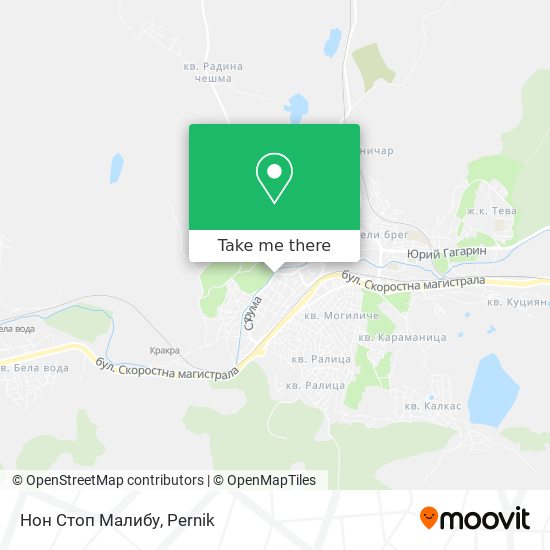 Нон Стоп Малибу map