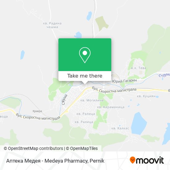 Аптека Медея - Medeya Pharmacy map
