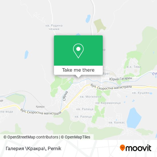Галерия \Кракра\ map