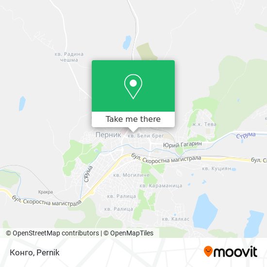 Конго map