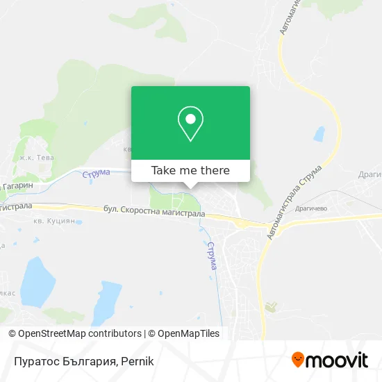 Карта Пуратос България