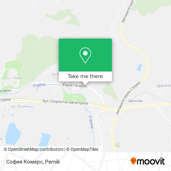 София Комерс map
