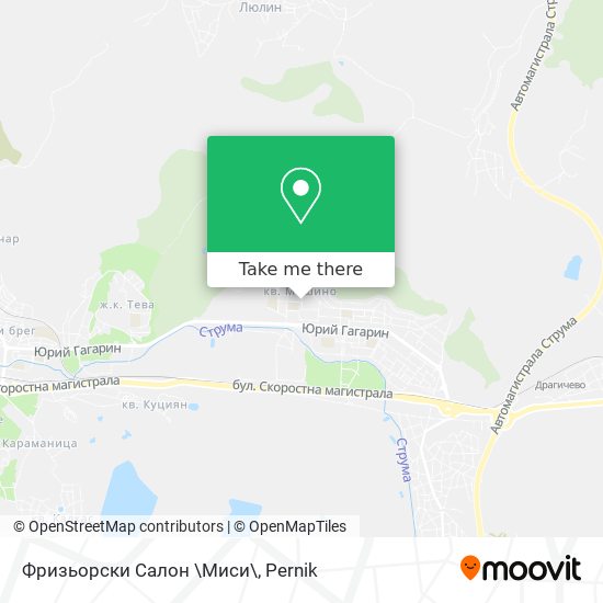 Фризьорски Салон \Миси\ map
