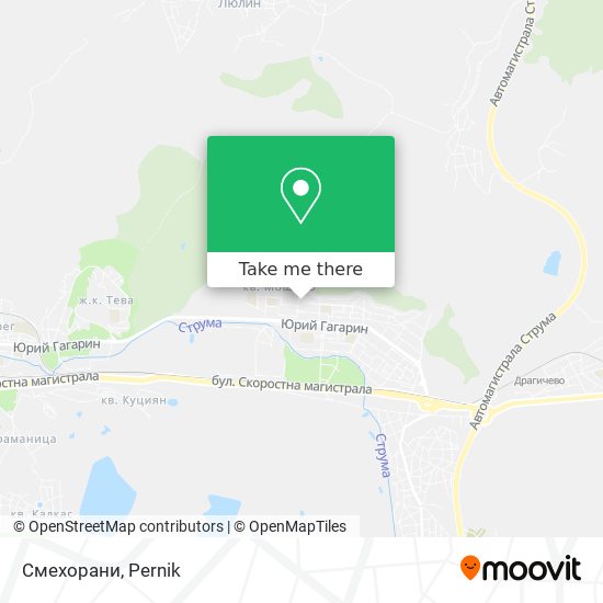 Смехорани map