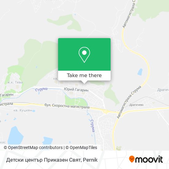 Детски център Приказен Свят map