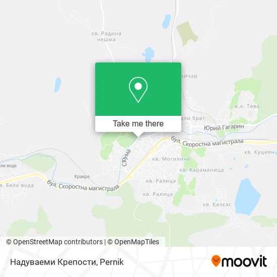 Карта Надуваеми Крепости