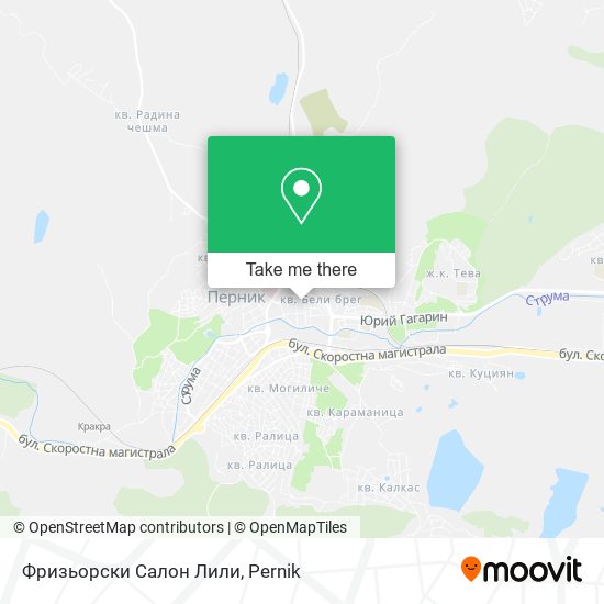 Фризьорски Салон Лили map