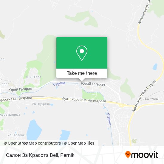 Карта Салон За Красота Bell